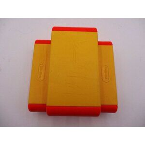Little Tikes Picnic Table‎ Dollhouse Furniture Orange & Yellow Vintage